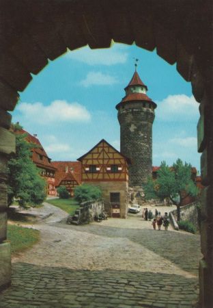 Nürnberg - Burg mit Simwellturm - ca. 1980 Nürnberg - Burg mit Simwellturm - ca. 1980