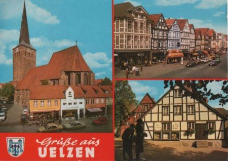 Uelzen - mit 3 Bildern - 1989 Uelzen - mit 3 Bildern - 1989