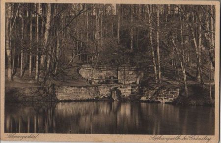 Schlangenbad - Sophienquelle bei Grünsberg - ca. 1925 Schlangenbad - Sophienquelle bei Grünsberg - ca. 1925