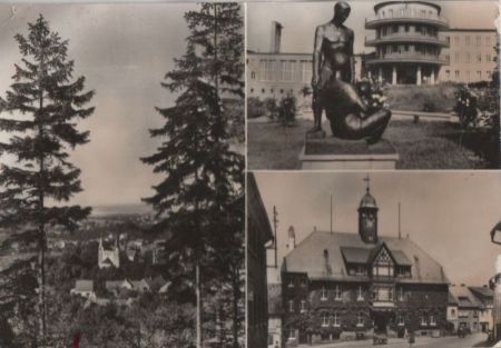 Gernrode - u.a. Blick vom Panoramaweg - ca. 1985 Gernrode - u.a. Blick vom Panoramaweg - ca. 1985