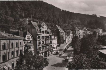 Bad Wildbad - Olgastraße - 1958 Bad Wildbad - Olgastraße - 1958