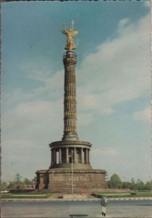 Berlin-Tiergarten, Siegessäule - ca. 1970 Berlin-Tiergarten, Siegessäule - ca. 1970