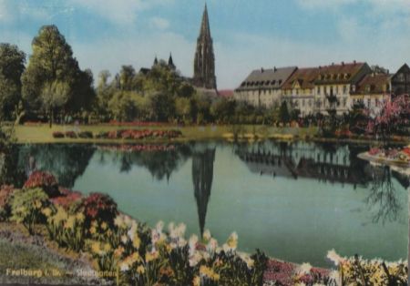 Freiburg - Stadtgarten - 1968 Freiburg - Stadtgarten - 1968