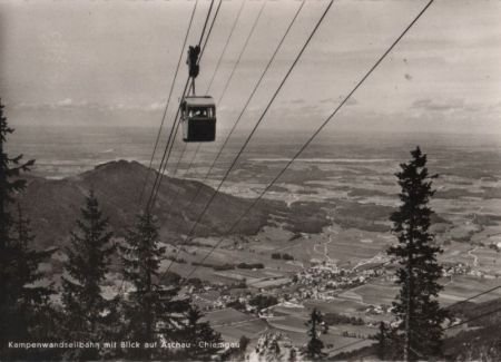 Aschau - Kampenwandseilbahn - ca. 1970 Aschau - Kampenwandseilbahn - ca. 1970