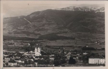 Österreich - Sankt Andrä - mit Koralpe - ca. 1955 Österreich - Sankt Andrä - mit Koralpe - ca. 1955