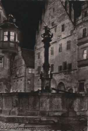 Rothenburg - St. Georgs-Brunnen - ca. 1960 Rothenburg - St. Georgs-Brunnen - ca. 1960