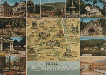 Bad Salzschlirf - u.a. Golfplatz - 1965 Bad Salzschlirf - u.a. Golfplatz - 1965
