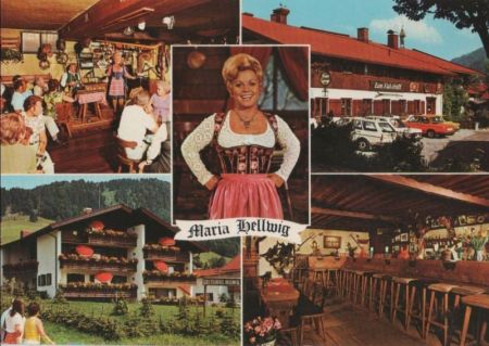 Reit im Winkl - Zum Kuhstall - Maria Hellwig - ca. 1980 Reit im Winkl - Zum Kuhstall - Maria Hellwig - ca. 1980
