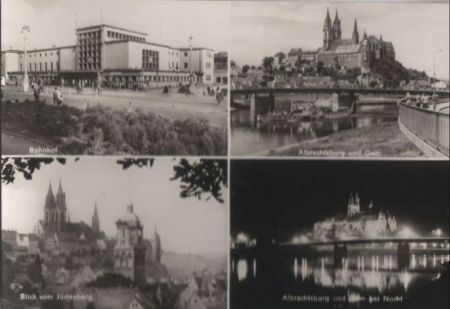 Meißen - u.a. bei Nacht - 1974 Meißen - u.a. bei Nacht - 1974