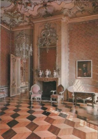Staatliche Museen, Berlin - Neues Palais, Arbeitszimmer Friedrich II - 1982 Staatliche Museen, Berlin - Neues Palais, Arbeitszimmer Friedrich II - 1982