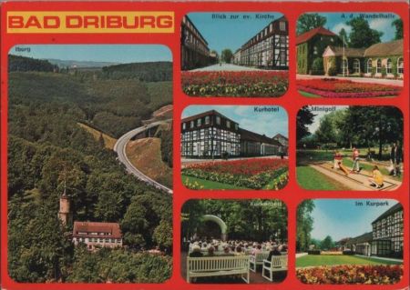 Bad Driburg - u.a. Minigolf - ca. 1980 Bad Driburg - u.a. Minigolf - ca. 1980