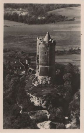 Bad Kösen - Ruine Saaleck - 1955 Bad Kösen - Ruine Saaleck - 1955