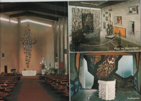 Steinbach am Wald - Pfarrkirche St. Heinrich - ca. 1980 Steinbach am Wald - Pfarrkirche St. Heinrich - ca. 1980