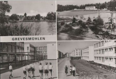 Grevesmühlen - u.a. Polytechnische Oberschule - 1984 Grevesmühlen - u.a. Polytechnische Oberschule - 1984