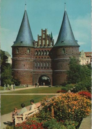 Lübeck - Holstentor - ca. 1975 Lübeck - Holstentor - ca. 1975