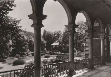 Bad Elster - Blick vom Kurhaus - 1982 Bad Elster - Blick vom Kurhaus - 1982