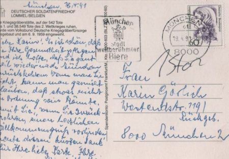 Lommel - Belgien - Deutscher Soldatenfriedhof Lommel - Belgien - Deutscher Soldatenfriedhof