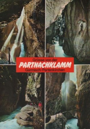Garmisch-Partenkirchen - Partnachklamm - 1976 Garmisch-Partenkirchen - Partnachklamm - 1976