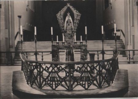 Werl - Wallfahrtsbasilika, Marieninsel - 1970 Werl - Wallfahrtsbasilika, Marieninsel - 1970