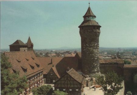 Nürnberg - Burg, Sinwellturm - ca. 1980 Nürnberg - Burg, Sinwellturm - ca. 1980