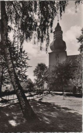 Rimbach - Ev. Pfarrkirche - ca. 1960 Rimbach - Ev. Pfarrkirche - ca. 1960