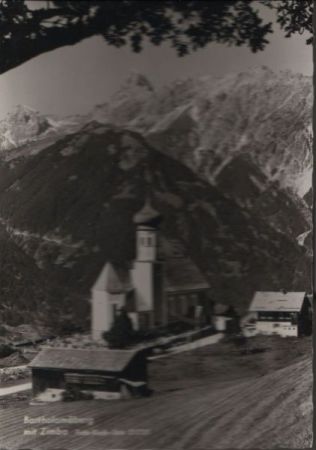 Österreich - Bartholomäberg - mit Zimba - 1966 Österreich - Bartholomäberg - mit Zimba - 1966