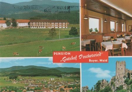 Regen - Poschetsried - Gutshof Pension - 1983 Regen - Poschetsried - Gutshof Pension - 1983