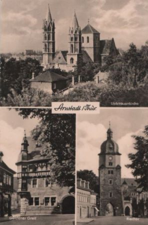 Arnstadt - u.a. Güldener Greif - 1965 Arnstadt - u.a. Güldener Greif - 1965