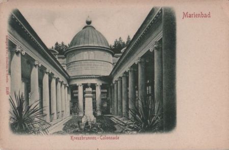 Marienbad - Kreuzbrunnen-Colonnade - ca. 1935 Marienbad - Kreuzbrunnen-Colonnade - ca. 1935