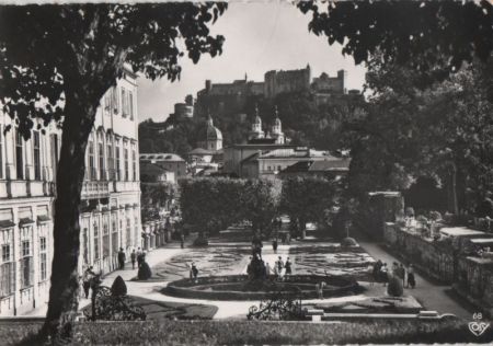 Österreich - Salzburg - Mirabellgarten - 1968 Österreich - Salzburg - Mirabellgarten - 1968