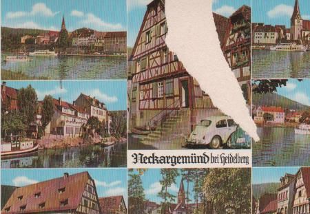 Neckargemünd bei Heidelberg - 1972 Neckargemünd bei Heidelberg - 1972
