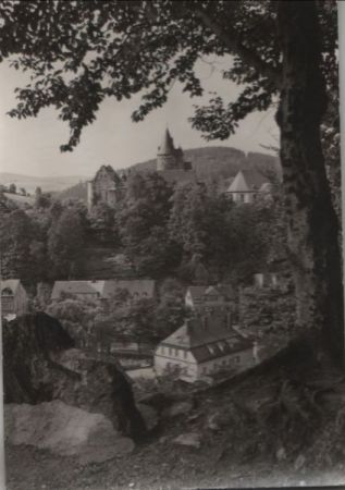 Schwarzenberg - Blick vom Ottenstein - 1972 Schwarzenberg - Blick vom Ottenstein - 1972