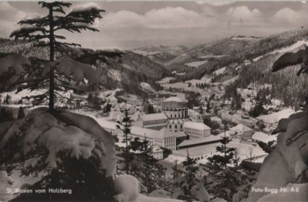 St. Blasien - vom Holzberg - 1970 St. Blasien - vom Holzberg - 1970