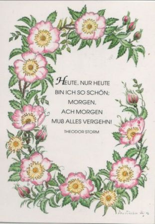 Sinnspruch Storm Sonderstempel Sinnspruch Storm Sonderstempel