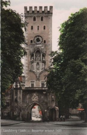 Landsberg - Bayertor - 1962 Landsberg - Bayertor - 1962