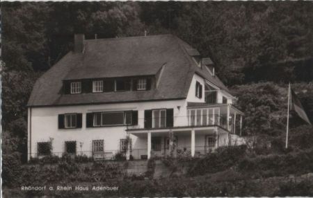 Bad Honnef-Rhöndorf - Haus Adenauer - 1955 Bad Honnef-Rhöndorf - Haus Adenauer - 1955