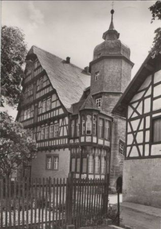 Gorsleben bei Artern - Schieferhof - 1978 Gorsleben bei Artern - Schieferhof - 1978