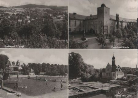 Rodewisch - u.a. Schloß mit Cafe - 1969 Rodewisch - u.a. Schloß mit Cafe - 1969