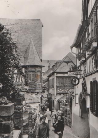 Rüdesheim - Drosselgasse - ca. 1965 Rüdesheim - Drosselgasse - ca. 1965