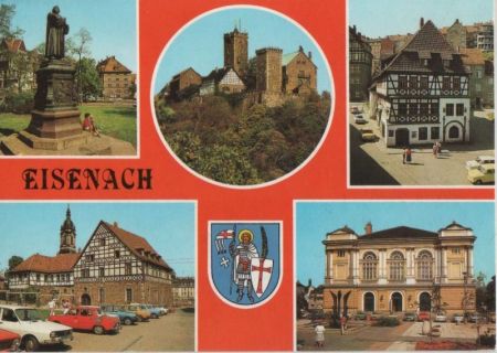 Eisenach - u.a. Landestheater - 1986 Eisenach - u.a. Landestheater - 1986