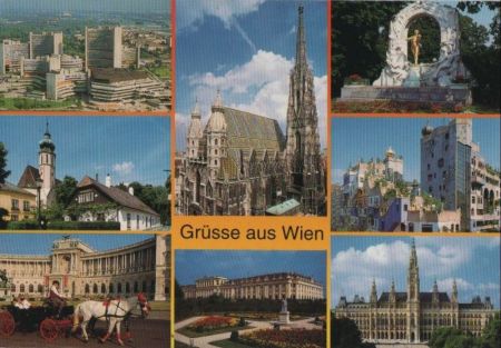Österreich - Wien - u.a. Joh.-Strauss-Denkmal - 1994 Österreich - Wien - u.a. Joh.-Strauss-Denkmal - 1994