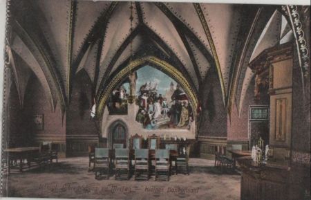 Meißen - Albrechtsburg, kleiner Bankettsaal Meißen - Albrechtsburg, kleiner Bankettsaal