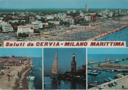 Italien - Cervia - mit 4 Bildern - 1975 Italien - Cervia - mit 4 Bildern - 1975