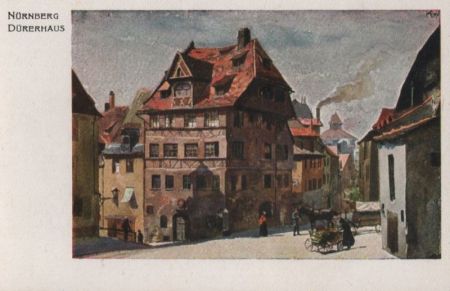 Nürnberg - Dürerhaus - ca. 1955 Nürnberg - Dürerhaus - ca. 1955