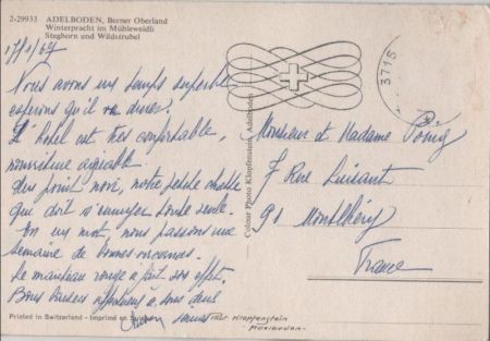 Adelboden - Schweiz - Winterpracht Mühleweidli