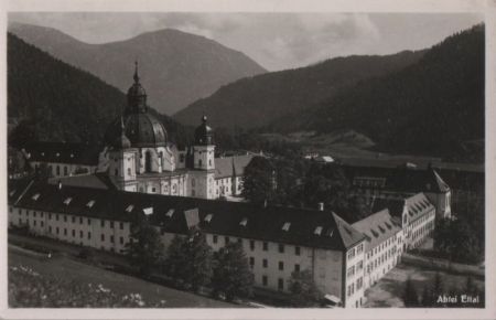 Kloster Ettal - ca. 1955 Kloster Ettal - ca. 1955