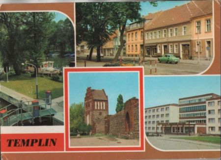 Templin - u.a. Stadtmauer - 1985 Templin - u.a. Stadtmauer - 1985