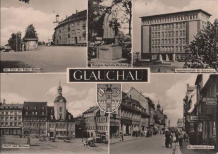 Glauchau - u.a. Dr.-Friedrichs-Straße - 1966 Glauchau - u.a. Dr.-Friedrichs-Straße - 1966