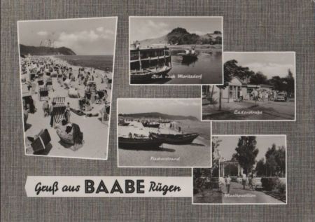 Baabe - 5 Teilbilder - 1965 Baabe - 5 Teilbilder - 1965