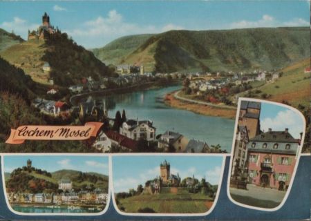 Cochem - mit 4 Bildern - 1968 Cochem - mit 4 Bildern - 1968